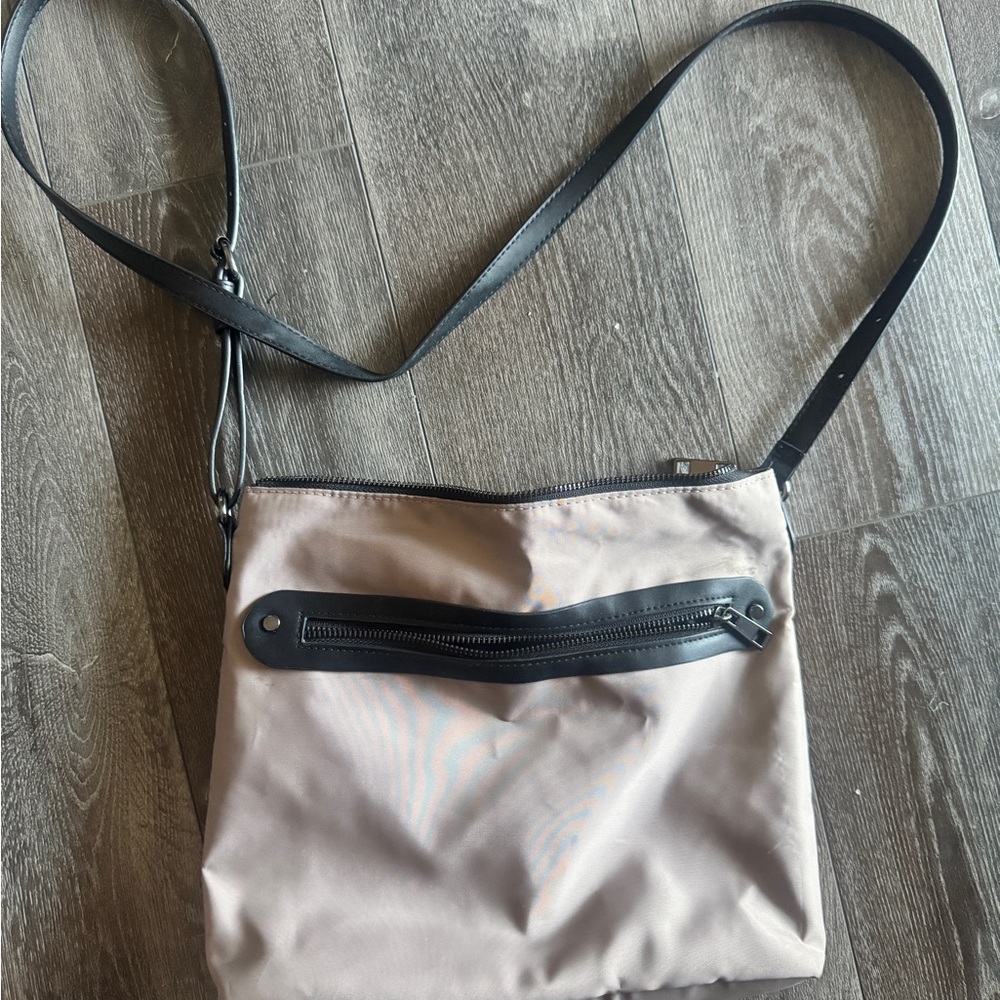 Black and Tan Women's Crossbody Bag